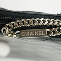 Chanel Cambon CC Black Zip Around Wallet 14 Series #3731 by Bolt Boutique