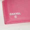 Chanel Caviar Calfshin Leather Pink Trifold Wallet #5342 by Bolt Boutique