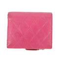Chanel Caviar Calfshin Leather Pink Trifold Wallet #5342 by Bolt Boutique