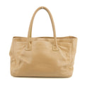 Chanel Caviar Skin Beige 2Way Executive Tunlock Shoulder Bag #3442 by Bolt Boutique
