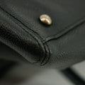 Chanel Caviar Skin Black Executive Tote Bag w/ Pouch 6 Series #2669 by Bolt Boutique