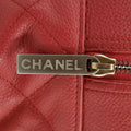 Chanel Caviar Skin Boston Pink Handbag Patent Handles 6 Series #2623 by Bolt Boutique
