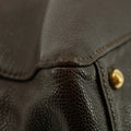 Chanel Caviar Skin Cocomark Brown Shoulder Bag 10 Series #2917 by Bolt Boutique