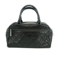 Chanel Caviar Skin Logo Matlasse Mini Bowling Bag 6 Series #2687 by Bolt Boutique