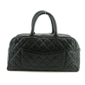 Chanel Caviar Skin Matlasse Caviar Skin Mini Boston Bag 10 Series #2677 by Bolt Boutique