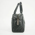 Chanel Caviar Skin Mini Boston Black Handbag 6 Series #2624 by Bolt Boutique