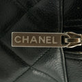 Chanel Caviar Skin Mini Boston Black Handbag 6 Series #2624 by Bolt Boutique