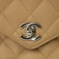 Chanel Caviar Skin One Shoulder Quilted Shoulder Bag Silver Fittings #2544 by Bolt Boutique
