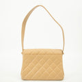 Chanel Caviar Skin One Shoulder Quilted Shoulder Bag Silver Fittings #2544 by Bolt Boutique