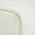 Chanel Caviar Skin Reprint Medallion Tote Bag White 2 Series #2678 by Bolt Boutique