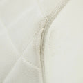 Chanel Caviar Skin Reprint Medallion Tote Bag White 2 Series #2678 by Bolt Boutique