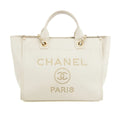 Chanel Caviar Skin Studded Deauville MM 2way Tote Bag 26 Series - #2684 by Bolt Boutique