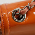 Chanel CC Coco Mark Patent Orange Multicolor Wallet On Chain 13 Series #2622 by Bolt Boutique