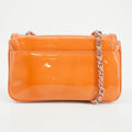 Chanel CC Coco Mark Patent Orange Multicolor Wallet On Chain 13 Series #2622 by Bolt Boutique