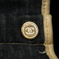 Chanel CC Coco Sparking Denim Tote Bag Blue #2539 by Bolt Boutique