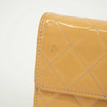 Chanel CC Cocomark Patent Orange Long Wallet #3694 by Bolt Boutique