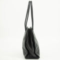 Chanel CC Lambskin Black Shopping Tote Bag #2569 by Bolt Boutique