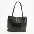 Chanel CC Lambskin Black Shopping Tote Bag #2569 by Bolt Boutique