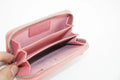Chanel CC Lambskin Quilted Pink Compact Zip Wallet #3011 by Bolt Boutique