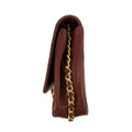Chanel CC Lambskin Single Flap Burgundy Shoulder Bag #2709 by Bolt Boutique