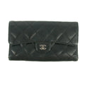 Chanel CC Matelasse Quilted Black Lambskin Wallet #5759 by Bolt Boutique