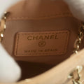 Chanel CC Quilted Mini Shopping Clutch Lambskin Pink Shoulder Bag #3979 by Bolt Boutique