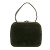 Chanel CC Square Greeen Suede Leather Vanity Bag #5757