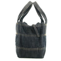 Chanel CC Stitch Denim Tote Bag Small Blue 10 Series #2688 by Bolt Boutique