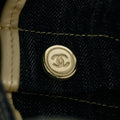 Chanel CC Stitch Denim Tote Bag Small Blue 10 Series #2688 by Bolt Boutique