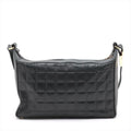 Chanel Chocolate Bar CC Lambskin Shoulder Bag Black Gold Metal Fittings 6 Series #2895 by Bolt Boutique