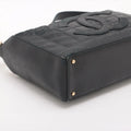 Chanel Chocolate Bar CC Lambskin Shoulder Bag Black Gold Metal Fittings 6 Series #2895 by Bolt Boutique