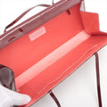 Chanel Chocolate Bar Patent Square Quilt Shoulder Bag Bordeaux Silver Metal Fittings 5 Series #2517 by Bolt Boutique
