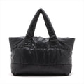 Chanel Coco Cocoon Nylon Hand bag Black Silver Metal Fittings 13 Series #2594 by Bolt Boutique