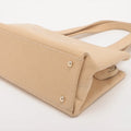 Chanel Coco Mark Caviar Skin Beige Shoulder Bag #3754 by Bolt Boutique