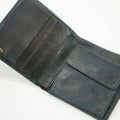 Chanel Coco Mark Caviar Skin Black Bifold Wallet #3172 by Bolt Boutique