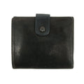 Chanel Coco Mark CC Lambskin Compact Wallet Black #3141 by Bolt Boutique