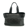 Chanel Cocomark Goatskin Perforated Large CC Tote Bag #2916 by Bolt Boutique