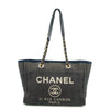 Chanel Deauville MM Denim Blue Tote Bag 18 Series #2927