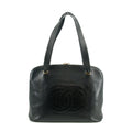 Chanel Deca Coco Mark Black Caviar Skin Shoulder Bag #3329 by Bolt Boutique