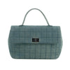 Chanel Denim Blue Chocolate Bar Single Flap Handbag #3627
