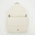 Chanel Envelope Double Flap Shoulder Bag White 11 Series #2619 by Bolt Boutique
