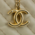 • Chanel Grey Lambskin Chevron Quilted Chain Shoulder Bag 16 Series #5860 by Bolt Boutique