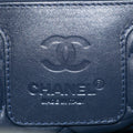 Chanel Grey Metallic Lambskin Quilted Small Coco Cocoon Reversible Tote Light Grey -#2556 by Bolt Boutique