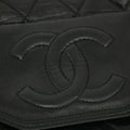Chanel Lamb Skin Quilted Black Camera Crossbody Bag #2531 by Bolt Boutique