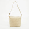 Chanel Lambskin Beige Coco Mark Chocolate Bar Shoulder Bag #3633