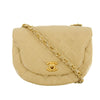 Chanel Lambskin Beige Quilted Chain Shoulder Bag #3772