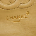 Chanel Lambskin Beige Quilted Chain Shoulder Bag #3772 by Bolt Boutique