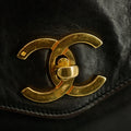 Chanel Lambskin Brown CC Coco Mark Shoulder Bag #3629 by Bolt Boutique