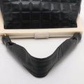 Chanel Lambskin Chocolate Bar Frame Bag Black Handbag #3276 by Bolt Boutique