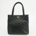 Chanel Lambskin Icon Coco Mark Tote Bag 8 Series #2617 by Bolt Boutique